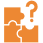 Puzzle piece with question mark