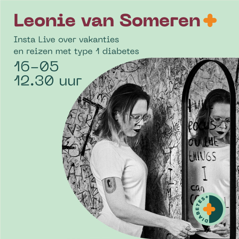 Insta live reizen met T1D.