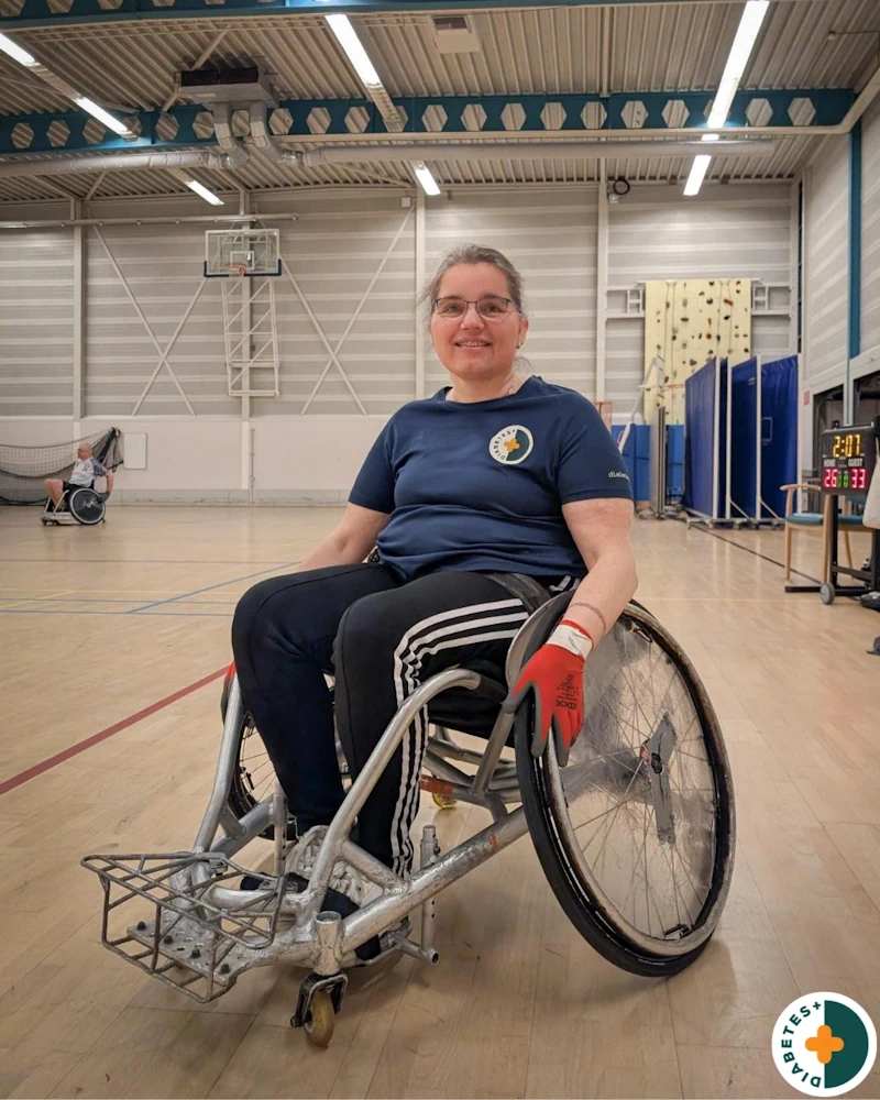 Frederike in sportrolstoel