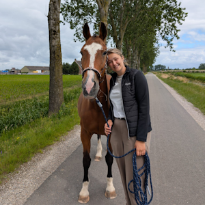 Manon met haar paard